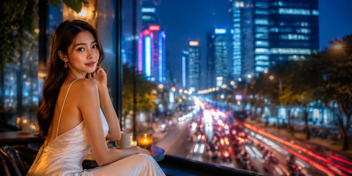 555w